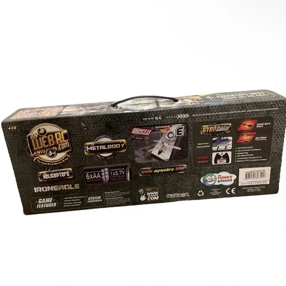 WEBRC Flying Helicopter Toy Remote Control for Kids Online Game Gift NIB Sealed - Picture 2 of 11